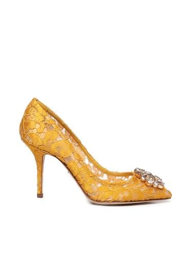 Bellucci Taormina Lace Pumps With Crystals - Dolce & Gabbana - Modalova