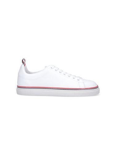 Calf Leather Tennis Shoes - Thom Browne - Modalova