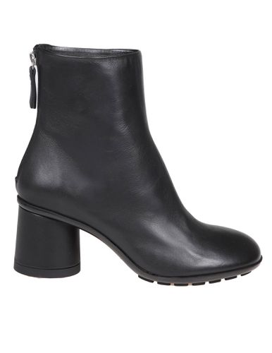 Curvy Ankle Boots In Color Leather - AGL - Modalova