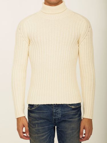 Ten C White Wool Turtleneck - Ten C - Modalova