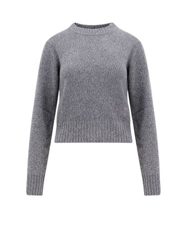 Gray Crew Neck Sweater - Ami Alexandre Mattiussi - Modalova