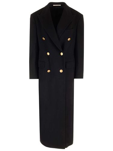 Long Double-breasted Coat - Tagliatore - Modalova