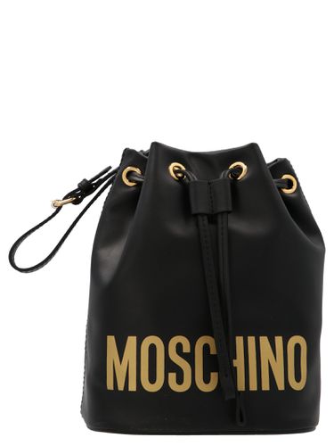 Moschino Logo Bucket Bag - Moschino - Modalova