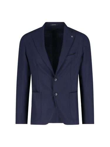 Single-breasted Blazer Jacket - Tagliatore - Modalova