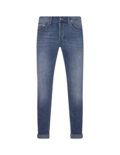 George Skinny Fit Jeans In Medium Stretch Denim - Dondup - Modalova