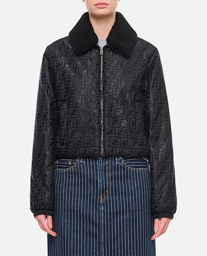 Front Zipped Ff Jacquard Jacket - Fendi - Modalova