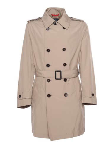 Fay Double-breasted Trench Coat - Fay - Modalova