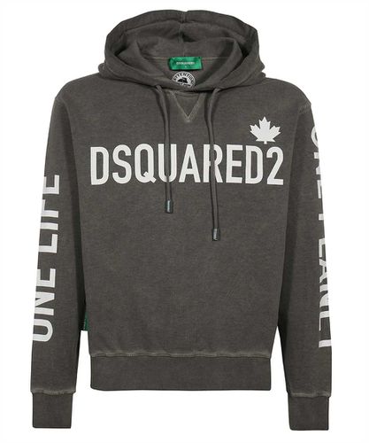 Dsquared2 Logo Hooded Sweatshirt - Dsquared2 - Modalova