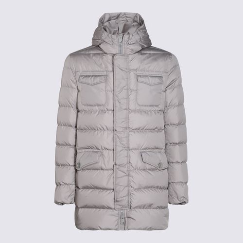 Herno Grey Down Jacket - Herno - Modalova