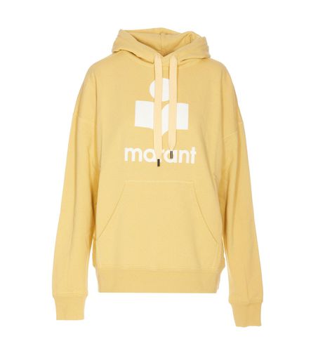 Logo-printed Long-sleeved Drawstring Hoodie - Marant Étoile - Modalova