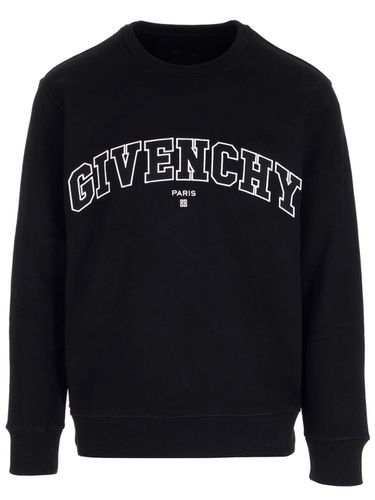 Givenchy Black Sweatshirt With Logo - Givenchy - Modalova
