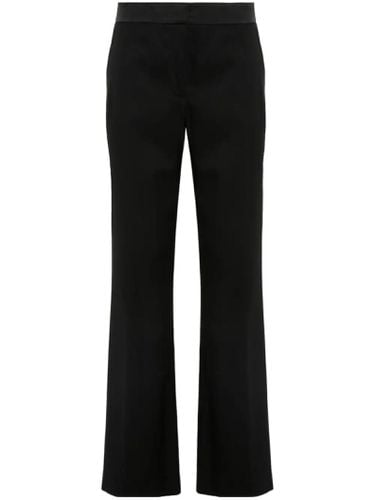 Genny Black Virgin Wool Trousers - Genny - Modalova