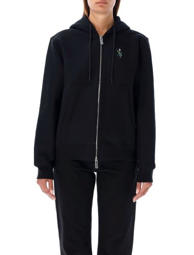 Thistle Logo Zip Hoodie - Burberry London - Modalova