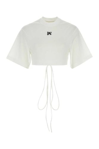 Palm Angels Crop T-shirt - Palm Angels - Modalova