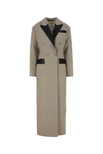 Dove Grey Twill Ferris Coat - Nanushka - Modalova