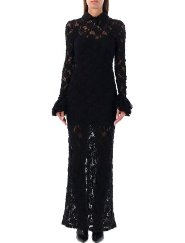 MSGM Lace Long Dress - MSGM - Modalova