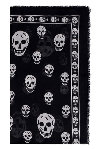 Alexander McQueen Skull Print Scarf - Alexander McQueen - Modalova