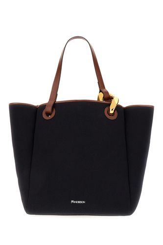 J. W. Anderson Black Canvas Corner Shopping Bag - J.W. Anderson - Modalova