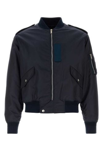 Blue Nylon Bomber Jacket - Givenchy - Modalova