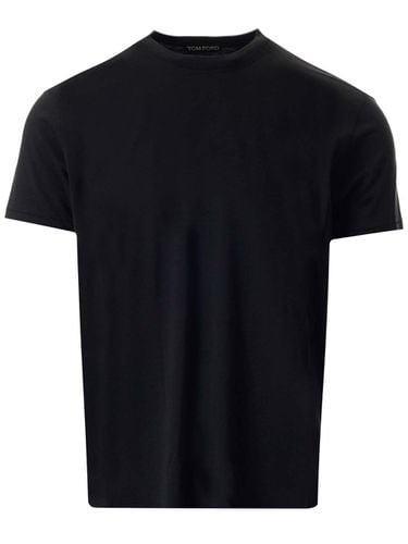 Tom Ford Black T-shirt - Tom Ford - Modalova