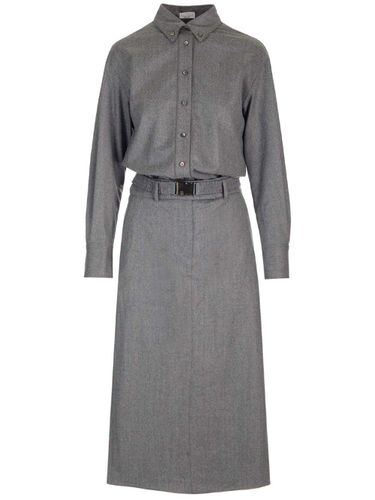 Brunello Cucinelli Midi Shirt Dress - Brunello Cucinelli - Modalova