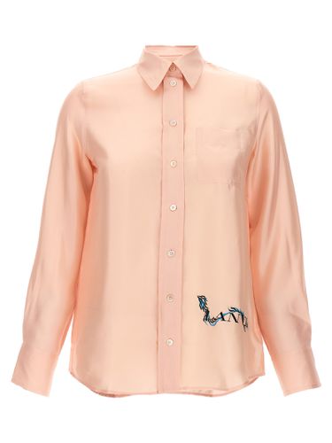 Lanvin Logo Print Shirt - Lanvin - Modalova