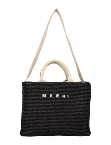 Marni Small Raffia Tote Bag - Marni - Modalova