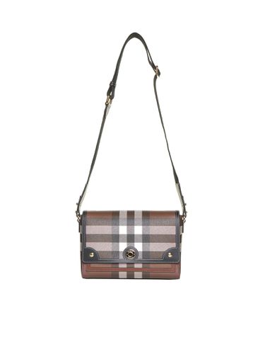 Medium Note Giant Check Bag - Burberry - Modalova