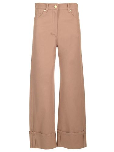 Logo Patch Straight Leg Trousers - 'S Max Mara - Modalova