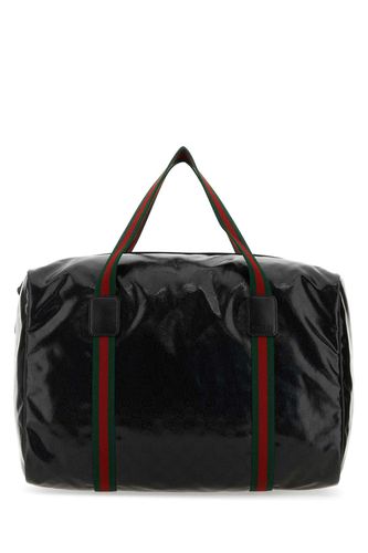 Black Gg Crystal Fabric Travel Bag - Gucci - Modalova