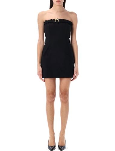 Virgin Wool Twill Mini Dress - Marine Serre - Modalova