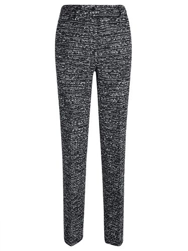 Regular Knitted Trousers - Alberta Ferretti - Modalova