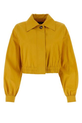 Yellow Cotton Giselle Jacket - Weekend Max Mara - Modalova