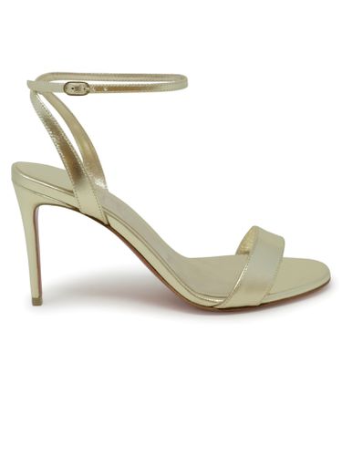 Laminated Leather Loubigirl 85 Sandals - Christian Louboutin - Modalova