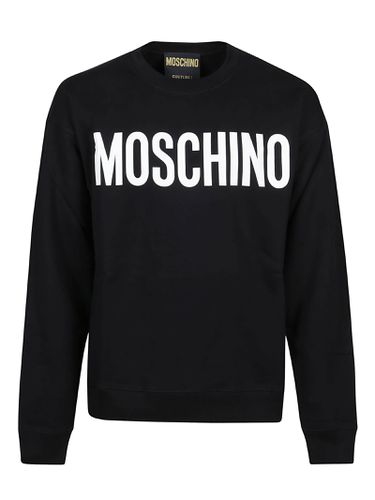 Moschino Printed Logo Sweatshirt - Moschino - Modalova