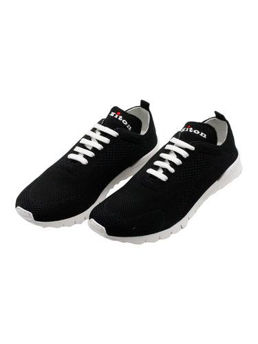 Sneakers Made Of Knitted Fabric. The Bottom, With A White Sole, Is Flexible And Extralight; The Elastic Tongue Ensures Greater Comfort. Logo - Kiton - Modalova
