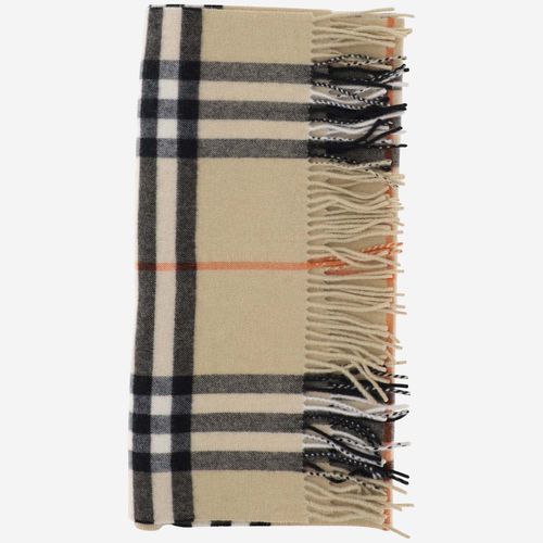 Burberry Cashmere Check Scarf - Burberry - Modalova