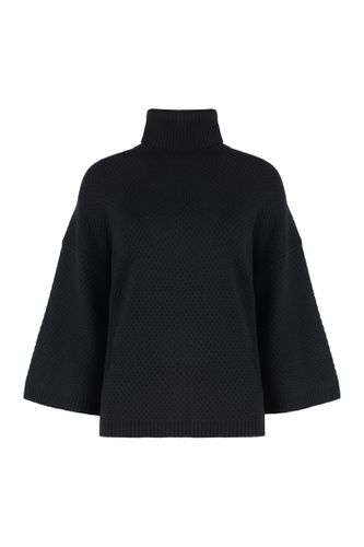 Wool Blend Turtleneck Sweater - Fabiana Filippi - Modalova