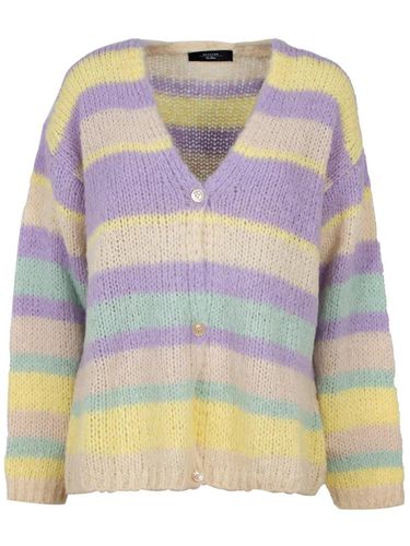 V-neck Striped Cardigan - Weekend Max Mara - Modalova