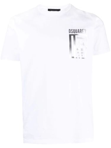 Dsquared2 White Cotton T-shirt - Dsquared2 - Modalova