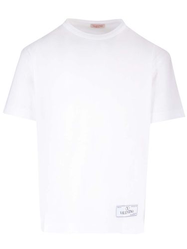 Valentino Signature Label T-shirt - Valentino - Modalova