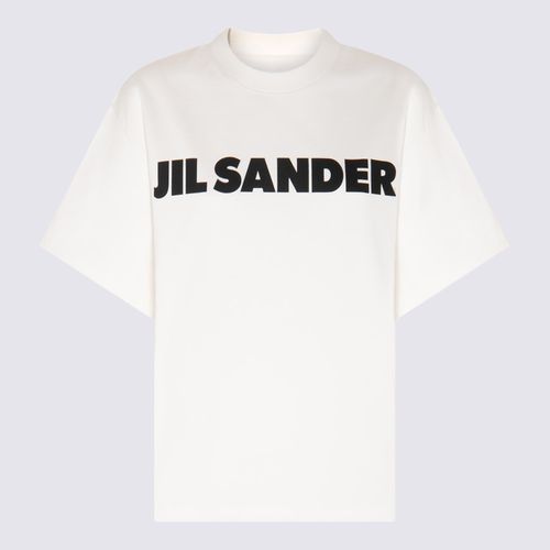 Jil Sander White Cotton T-shirt - Jil Sander - Modalova