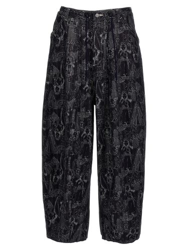 Needles Jacquard Jeans - Needles - Modalova