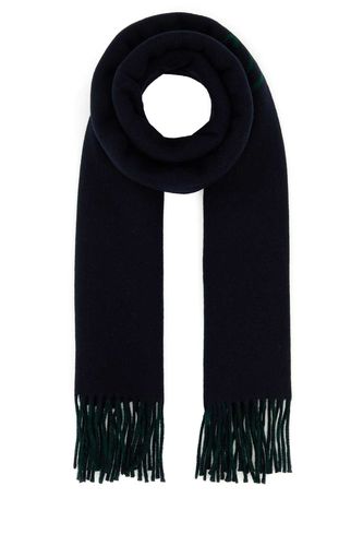 Gucci Navy Blue Wool Blend Scarf - Gucci - Modalova