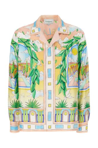 Casablanca Printed Silk Shirt - Casablanca - Modalova