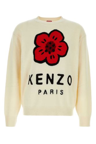 Kenzo Ivory Wool Sweater - Kenzo - Modalova