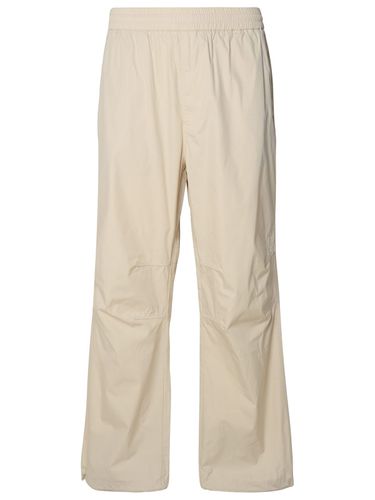 Beige Cotton Blend Trousers - Burberry - Modalova