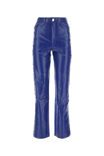 Two-tone Synthetic Leather Pant - Rotate by Birger Christensen - Modalova