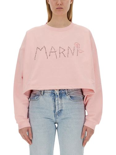 Marni Sweatshirt With Logo - Marni - Modalova