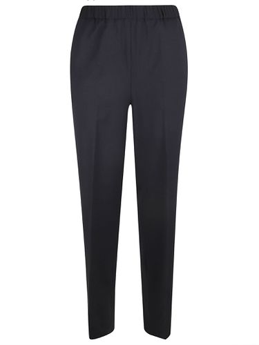 Woolen Straight Leg Trousers - Fabiana Filippi - Modalova